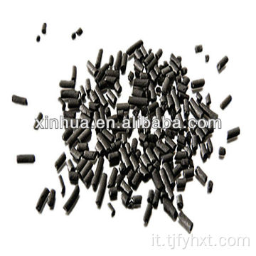 pellet di legno 4mm carbone attivo